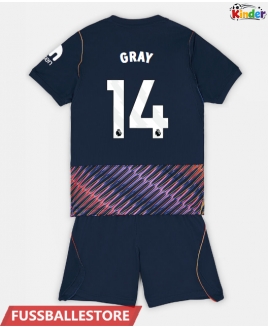 Günstige Tottenham Hotspur Archie Gray #14 Auswärts Trikotsatzt Kinder 2026-27 Kurzarm (+ Kurze Hosen)